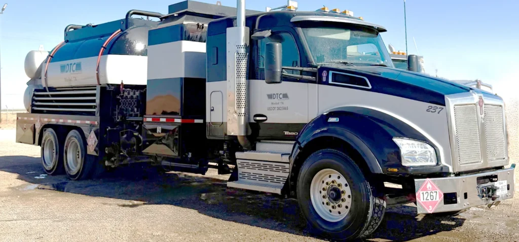 Dunagin - Hot Oil Truck - Services